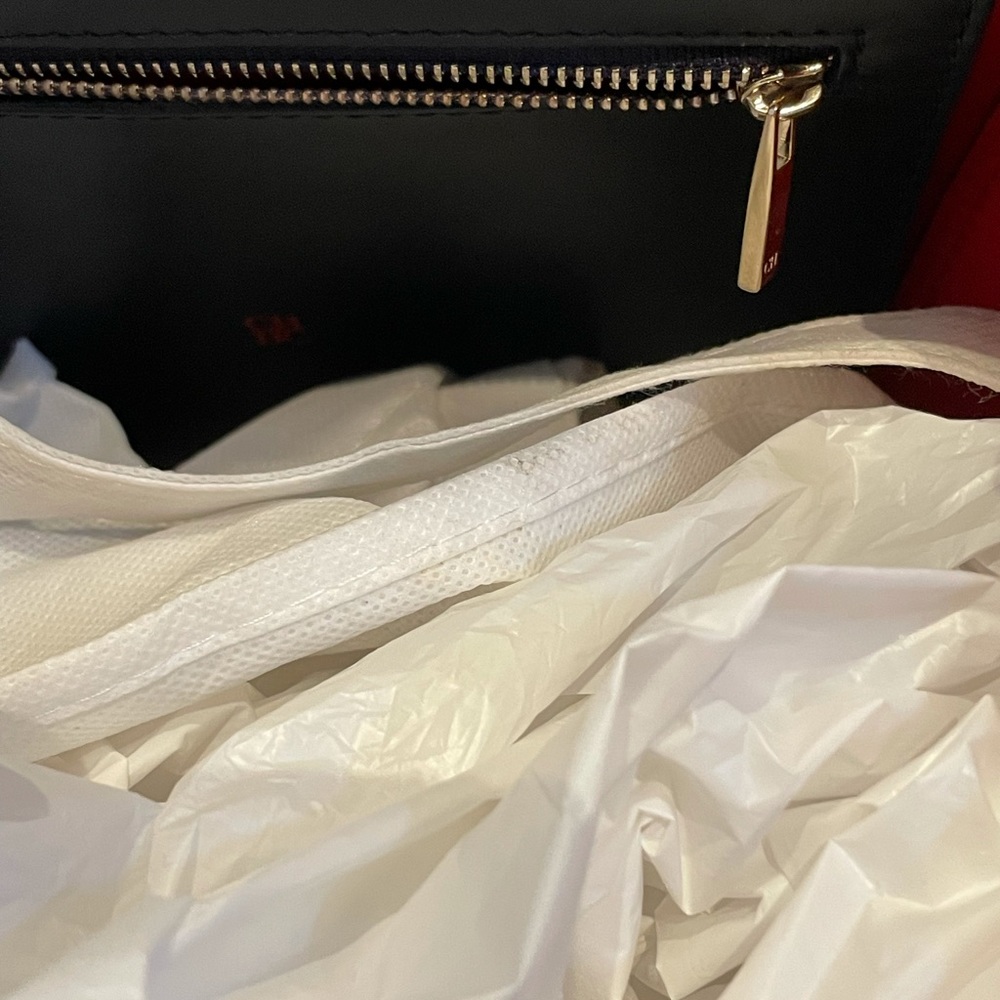 Carolina Herrera Navy Backpack - Picture 7 of 7